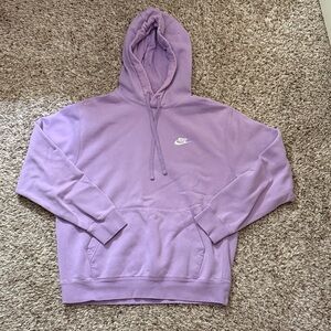 Nike Lavender Hoodie with Logo
